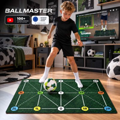 Ballmaster football training mat free videos