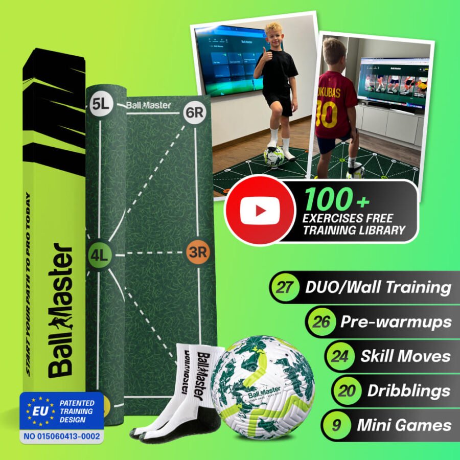 Ballmaster Fußball-Trainingsmatte kostenlose Videos
